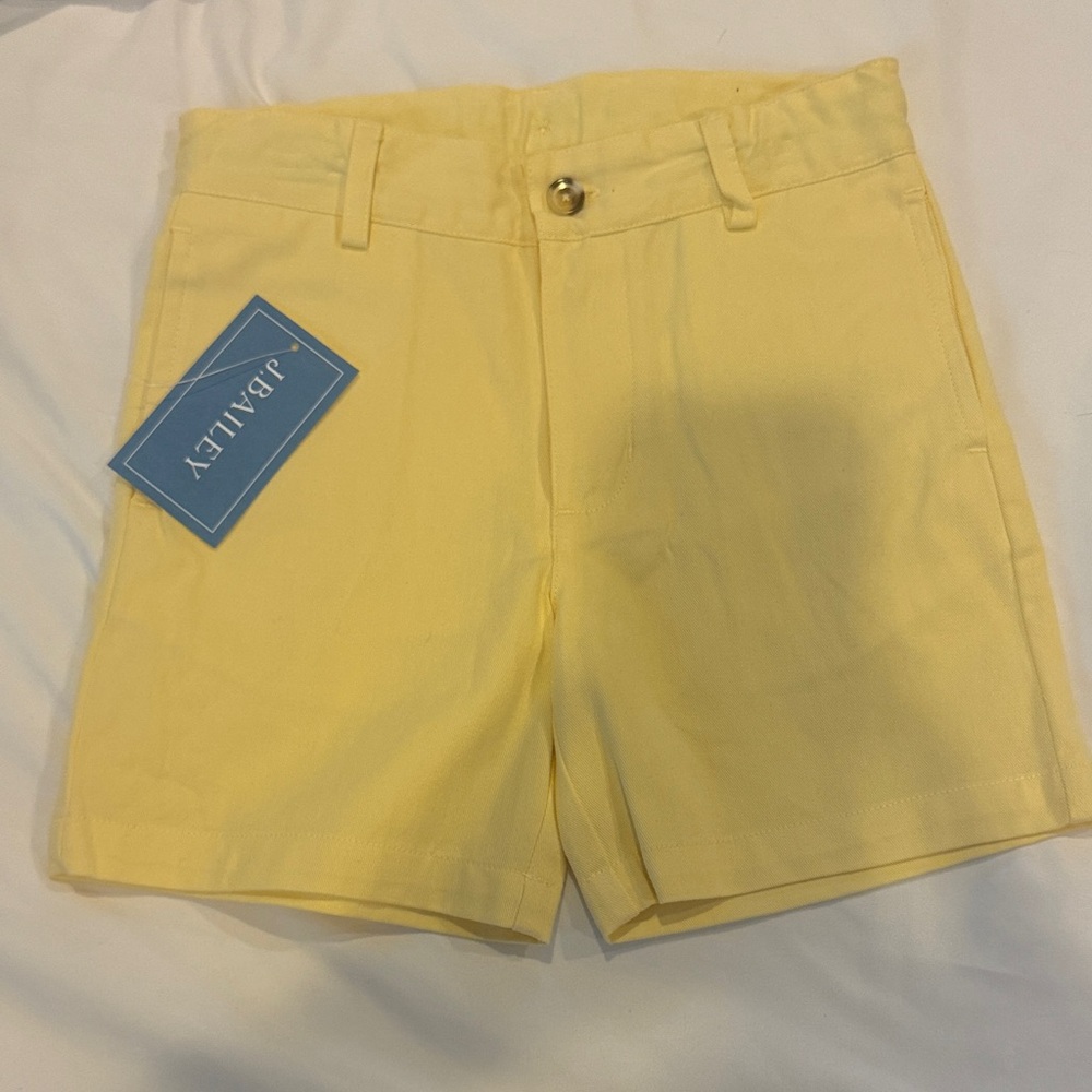 Yellow Boy’s Casual Shorts